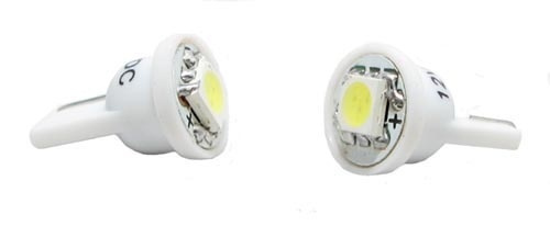 LED Positionsljus, Sockel W5W, 1-LED (2-Pack) Vit i gruppen BIL / Billampor / Diodlampor / W5W (T10) hos TP E-commerce Nordic AB (38-6144)
