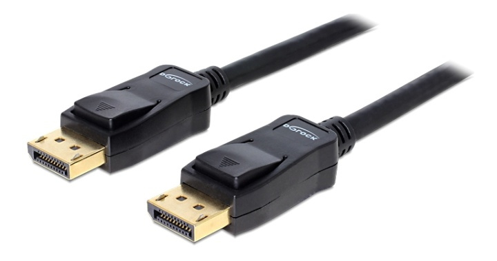 Delock Cable Displayport 1.2 male > Displayport male 4K 2 m i gruppen DATORER & KRINGUTRUSTNING / Datorkablar / DisplayPort / Kablar hos TP E-commerce Nordic AB (38-61446)