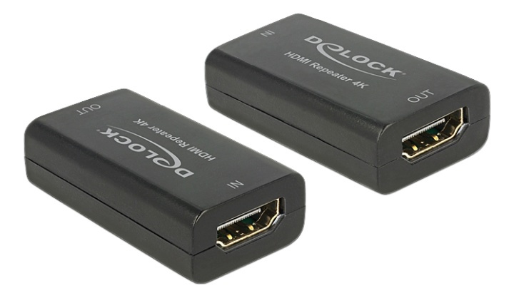 Delock Repeater HDMI 4K 30 m i gruppen HEMELEKTRONIK / Kablar & Adaptrar / HDMI / Adaptrar hos TP E-commerce Nordic AB (38-61510)