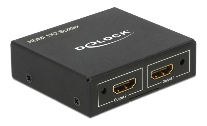 DeLock Splitter HDMI Buchse > 2x HDMI Buchse 4k i gruppen HEMELEKTRONIK / Kablar & Adaptrar / HDMI / Adaptrar hos TP E-commerce Nordic AB (38-61521)