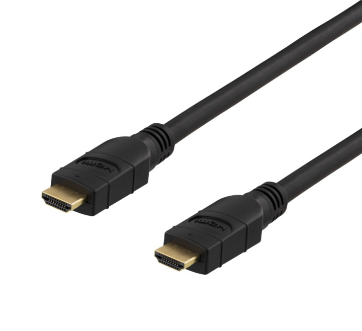 DELTACO PRIME aktiv HDMI-kabel, 10m, 4K 60Hz, Spectra, svart i gruppen HEMELEKTRONIK / Kablar & Adaptrar / HDMI / Kablar hos TP E-commerce Nordic AB (38-61633)