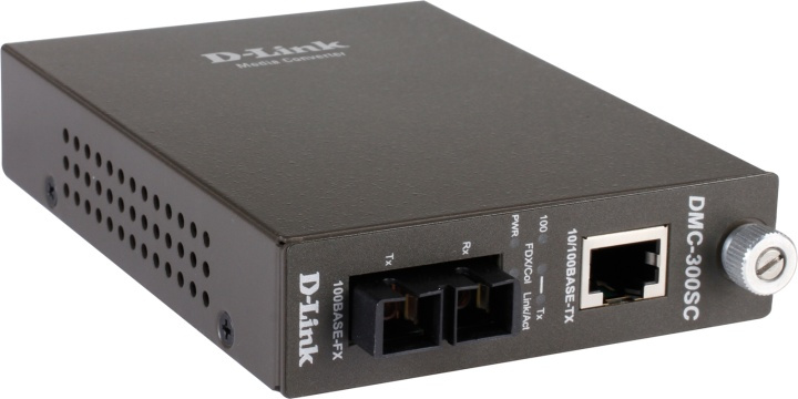 D-Link 10/100 to 100BaseFX (SC) Multimode Media Converter i gruppen DATORER & KRINGUTRUSTNING / Nätverk / Mediakonverter hos TP E-commerce Nordic AB (38-61940)