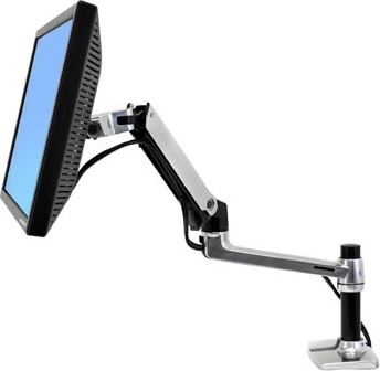 Ergotron LX, mounting kit, for LCD display, polished aluminium i gruppen DATORER & KRINGUTRUSTNING / Datorskärmar & Tillbehör / Monitorarmar & fästen hos TP E-commerce Nordic AB (38-62050)