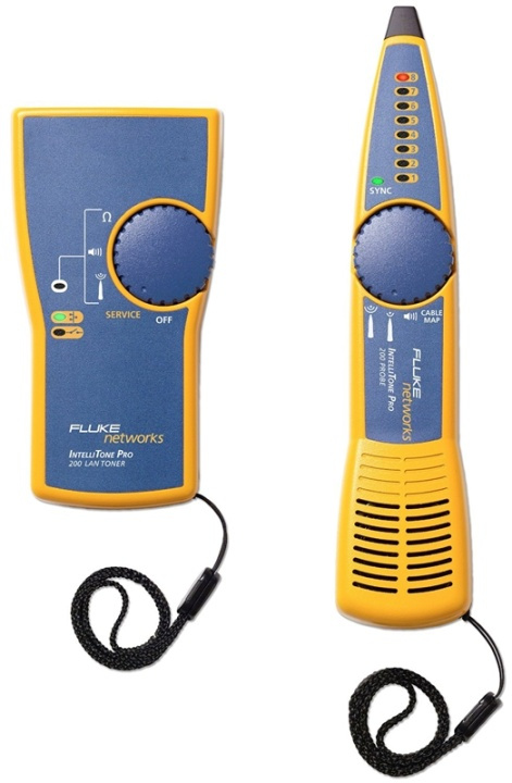 Fluke IntelliTone Pro 200 LAN Kit, Toner+Probe, gul/blå i gruppen DATORER & KRINGUTRUSTNING / Datorkablar / Nätverkskablar / Adaptrar & Skarvdon hos TP E-commerce Nordic AB (38-62071)