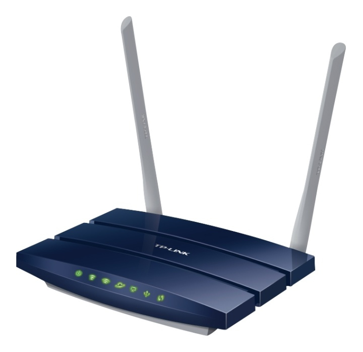 TP-Link Archer C50, Trådlös Dual Band router, AC1200, blå i gruppen DATORER & KRINGUTRUSTNING / Nätverk / Routrar / 450-5400 Mbit/s hos TP E-commerce Nordic AB (38-62507)