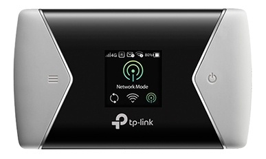 TP-Link mobilt 4G LTE-nätverk, tft skärm, intern antenn, svart/grå i gruppen DATORER & KRINGUTRUSTNING / Nätverk / Routrar hos TP E-commerce Nordic AB (38-62525)