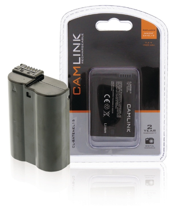 Camlink Uppladdningsbart Lithium-Ion Batteri 7.2 V 1920 mAh i gruppen HEMELEKTRONIK / Foto & Video / Kamerabatterier hos TP E-commerce Nordic AB (38-62851)