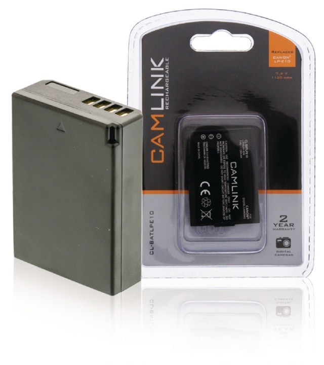 Camlink Uppladdningsbart Lithium-Ion Batteri 7.4 V 1120 mAh i gruppen HEMELEKTRONIK / Foto & Video / Kamerabatterier hos TP E-commerce Nordic AB (38-62852)