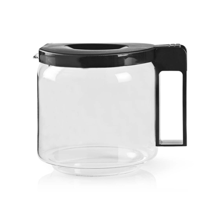 Nedis Glass kaffekannan | Kompatibel med: Moccamaster CD / GCS / KBG / Excellent 10SN | 1.25 l | Svart i gruppen HEM, HUSHÅLL & TRÄDGÅRD / Hushållsmaskiner / Kaffemaskiner & Tillbehör / Filter & Tillbehör hos TP E-commerce Nordic AB (38-62947)