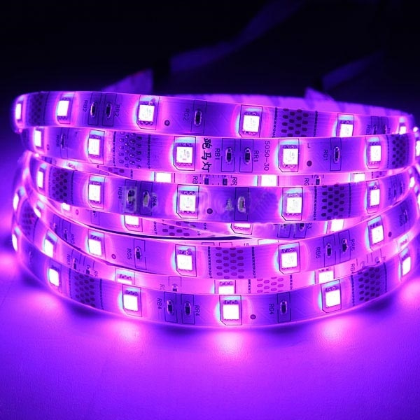 SMD LED-strip, Lila (120cm) i gruppen BIL / Billampor / Diodlampor / LED-strips hos TP E-commerce Nordic AB (38-6382)