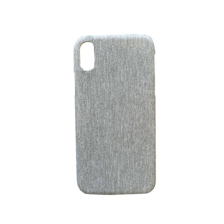 Onsala Mobilskal Textil Grå - iPhone X / XS i gruppen SMARTPHONE & SURFPLATTOR / Mobilskydd / Apple / iPhone X/XS / Skal hos TP E-commerce Nordic AB (38-64332)