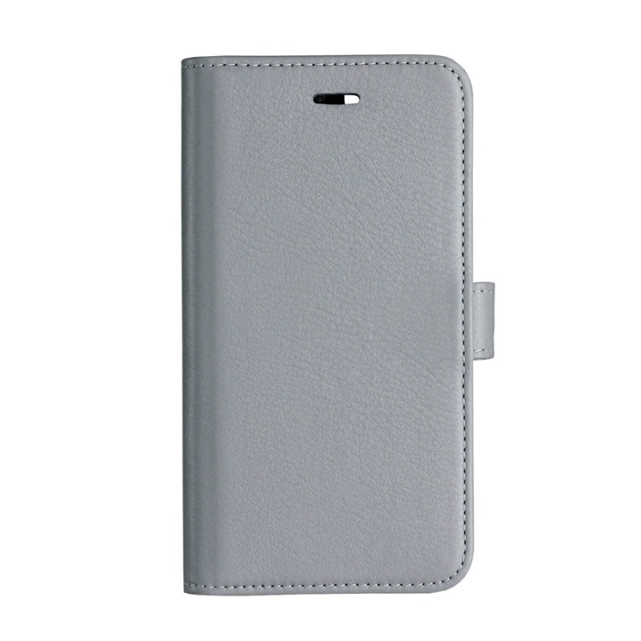Onsala Mobilfodral iPhone X / XS Skinn Grå i gruppen SMARTPHONE & SURFPLATTOR / Mobilskydd / Apple / iPhone X/XS / Fodral hos TP E-commerce Nordic AB (38-64337)