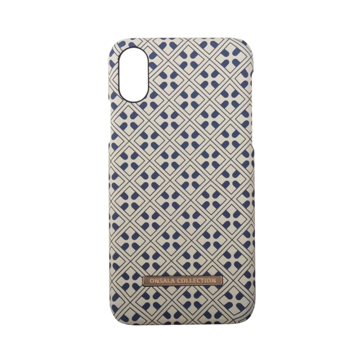 Onsala Mobilskal Soft Blue Marocco - iPhone X / XS i gruppen SMARTPHONE & SURFPLATTOR / Mobilskydd / Apple / iPhone X/XS / Skal hos TP E-commerce Nordic AB (38-64369)