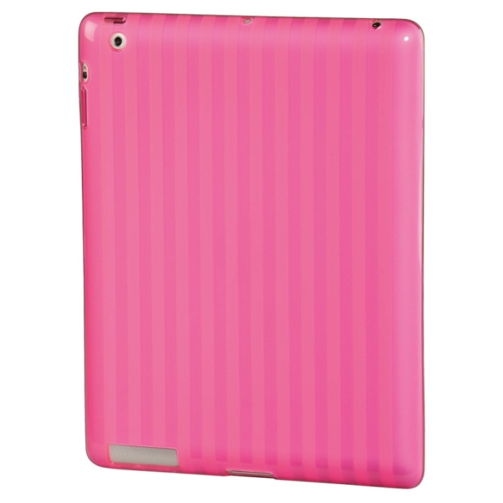 Hama iPad Skal Randig Rosa Passar iPad2,3,4 i gruppen SMARTPHONE & SURFPLATTOR / Surfplattor skydd / Apple iPad hos TP E-commerce Nordic AB (38-64568)