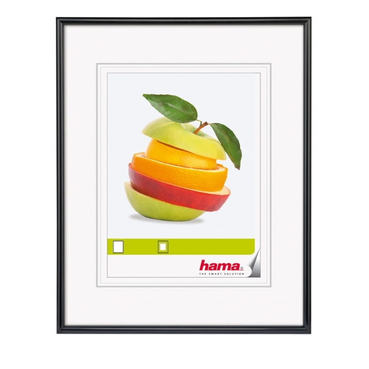 Hama Ram Sevilla 21x29,7 cm Svart i gruppen HEM, HUSHÅLL & TRÄDGÅRD / Inredning / Tavelramar & fotoramar hos TP E-commerce Nordic AB (38-64704)
