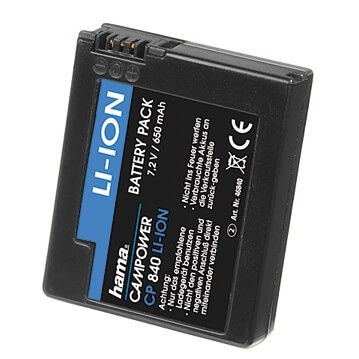 Hama Videobatteri Sony NP-FF50 Li-Ion 7,2V/650mAh i gruppen HEMELEKTRONIK / Foto & Video / Kamerabatterier hos TP E-commerce Nordic AB (38-64793)