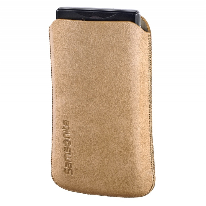 Hama SAMSONITE Mobilväska Sleve Toledo Beige (iPhone3/4) i gruppen SMARTPHONE & SURFPLATTOR / Mobilskydd / Apple / Äldre Apple-modeller hos TP E-commerce Nordic AB (38-64814)