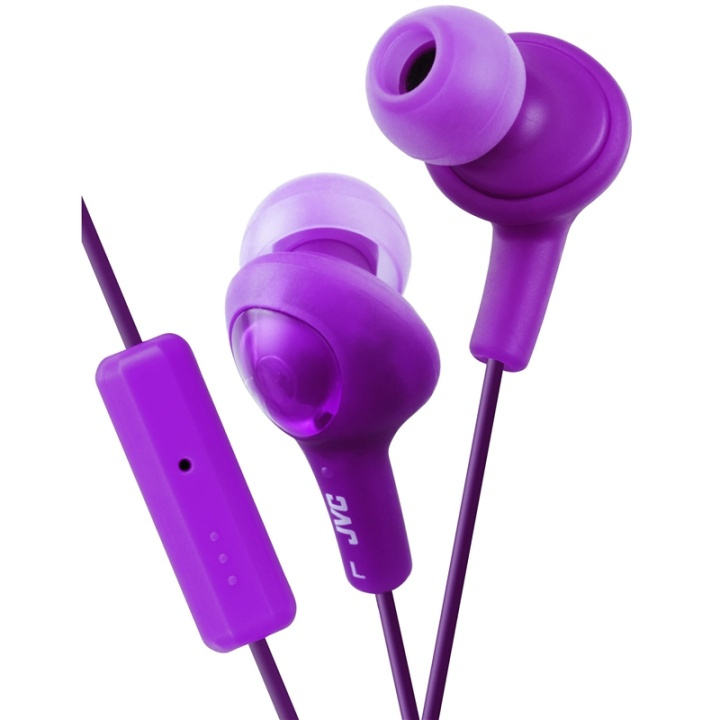 JVC Hörlur FR6 Gumy Plus Mic Lila i gruppen HEMELEKTRONIK / Ljud & Bild / Hörlurar & Tillbehör / Hörlurar hos TP E-commerce Nordic AB (38-64875)
