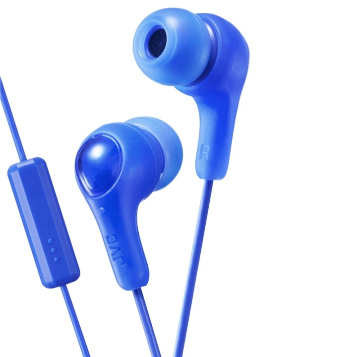 JVC Hörlur FX7M Gumy Plus In-Ear Mic Blå i gruppen HEMELEKTRONIK / Ljud & Bild / Hörlurar & Tillbehör / Hörlurar hos TP E-commerce Nordic AB (38-64898)