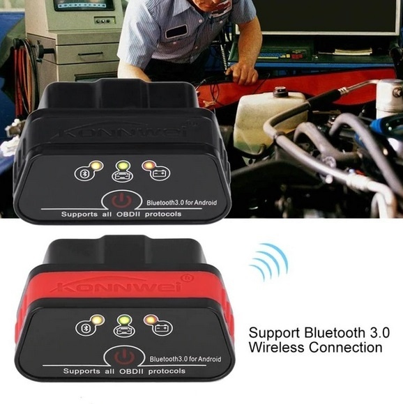 Felkodsläsare KonnWei KW901 Bluetooth i gruppen BIL / Diagnosverktyg / Felkodsläsare hos TP E-commerce Nordic AB (38-6501)