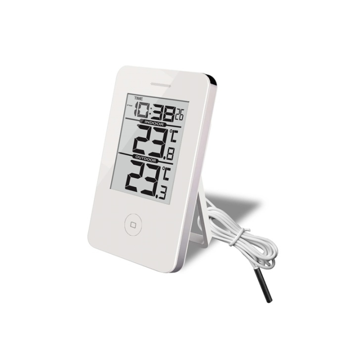 Termometerfabriken Termometer och Klocka Digital i gruppen HEM, HUSHÅLL & TRÄDGÅRD / Fläktar & Klimatprodukter / Termometrar & Väderstationer hos TP E-commerce Nordic AB (38-65591)