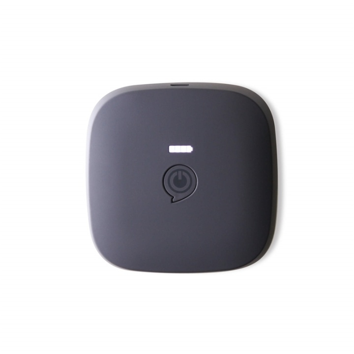 Zens Powerbank QI Trådlös 5200mAh Laddas upp Trådlöst Svart i gruppen SMARTPHONE & SURFPLATTOR / Laddare & Kablar / Trådlösa Qi laddare hos TP E-commerce Nordic AB (38-65682)