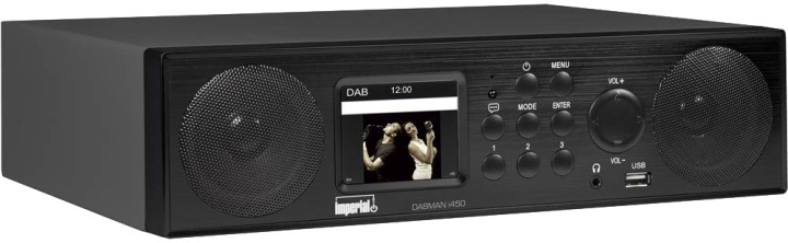 IMPERIAL DABMAN i450, FM/DAB+, internetradio, Bluetooth, monterbar (22-245-00) i gruppen HEMELEKTRONIK / Ljud & Bild / Hemmabio, HiFi & Bärbart / Radio & Väckarklockor / Internetradio hos TP E-commerce Nordic AB (38-65800)