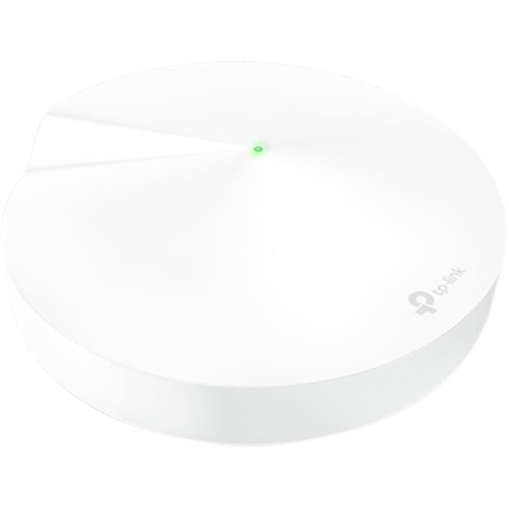 TP-Link Deco M5 (1-pack), 867 Mbps på 5 GHz, 4 interna antenner, vit (Deco M5(1- i gruppen DATORER & KRINGUTRUSTNING / Nätverk / Meshnätverk hos TP E-commerce Nordic AB (38-65804)