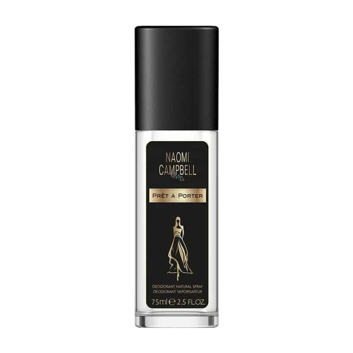 Naomi Campbell Pret A Porter Deo Spray 75ml i gruppen SKÖNHET & HÄLSA / Doft & Parfym / Deodorant / Deo för henne hos TP E-commerce Nordic AB (38-65851)