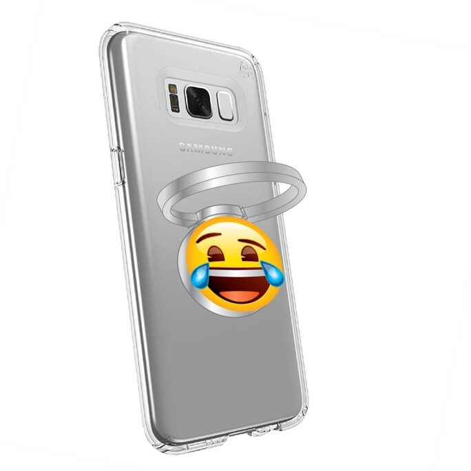 EMOJI Finger Ring Gråtskratt i gruppen SMARTPHONE & SURFPLATTOR / Övriga tillbehör / Dockor, Stativ & Hållare hos TP E-commerce Nordic AB (38-65881)