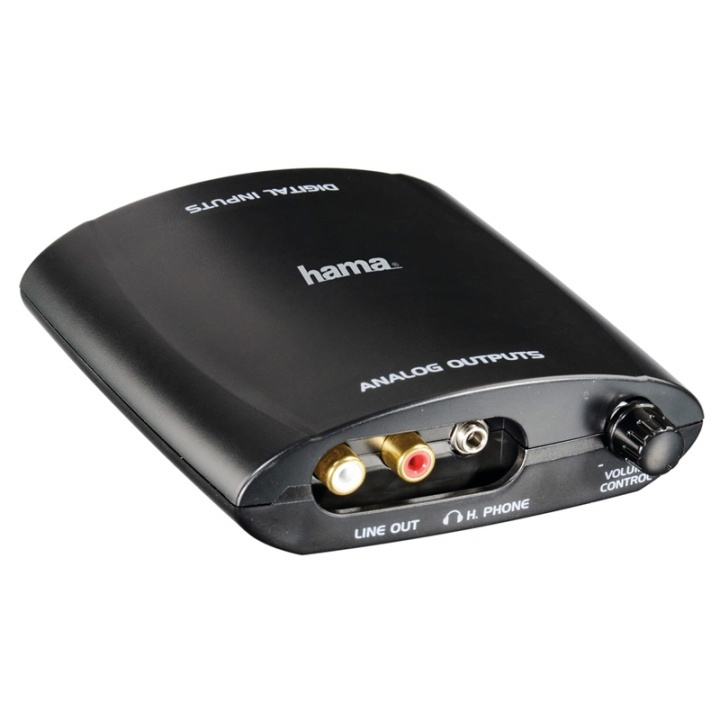 HAMA Audio Converter AC82 3till1 Omvandlar Digital Till Analog i gruppen HEMELEKTRONIK / Kablar & Adaptrar / Ljud Analog / Adaptrar hos TP E-commerce Nordic AB (38-65934)