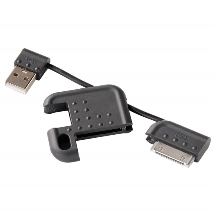 Hama iPhone3/4 USBladdare Mini Travel mini-laddare och synk MFI i gruppen SMARTPHONE & SURFPLATTOR / Laddare & Kablar / Kablar / Kablar 30 pin hos TP E-commerce Nordic AB (38-65941)