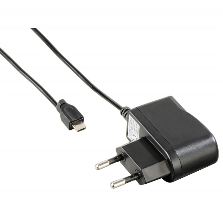 Hama Laddare 220V MicroUSB 1A Svart i gruppen SMARTPHONE & SURFPLATTOR / Laddare & Kablar / Väggladdare / Väggladdare microUSB hos TP E-commerce Nordic AB (38-65963)