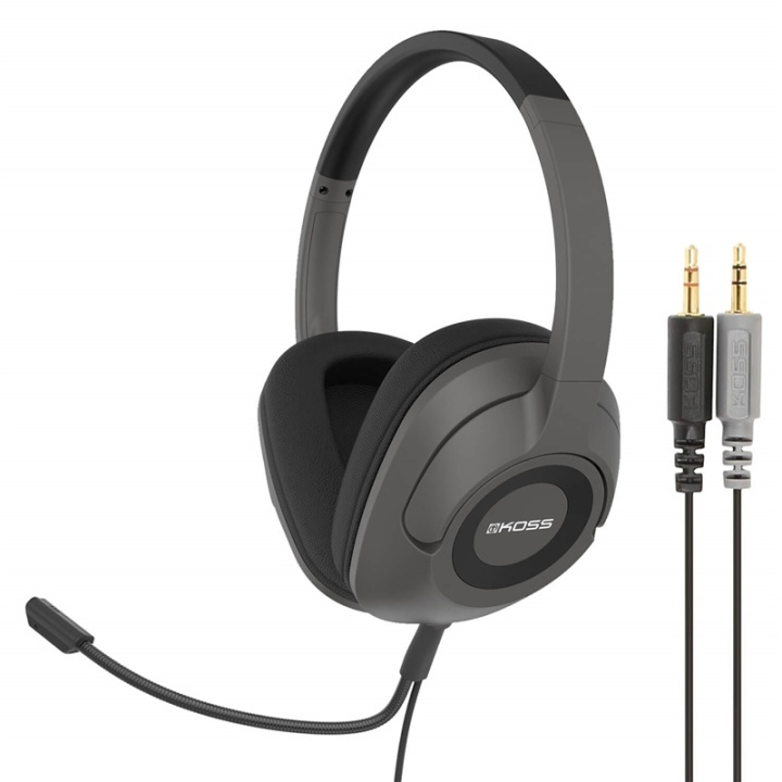 KOSS Headset SB42 Over-Ear Mic Remote Svart i gruppen DATORER & KRINGUTRUSTNING / Gaming / Headset hos TP E-commerce Nordic AB (38-66022)