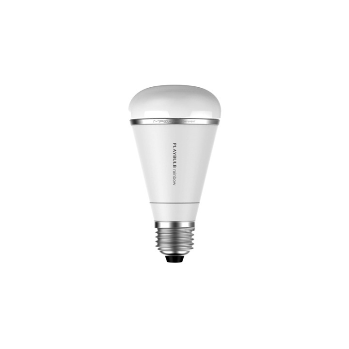 MiPow Playbulb Rainbow Vit RGB BT 600lumen 10W E27 i gruppen HEMELEKTRONIK / Belysning / LED-lampor hos TP E-commerce Nordic AB (38-66172)