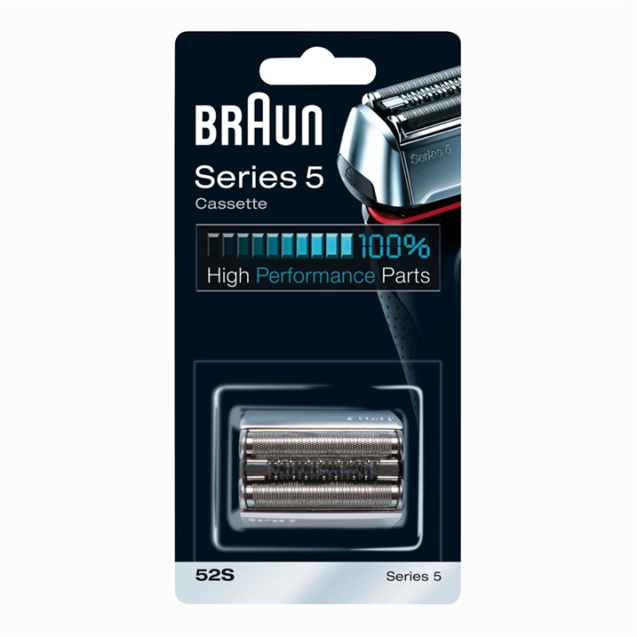 Braun Kombipack 52S Skärblad Silver i gruppen SKÖNHET & HÄLSA / Hår & Styling / Rakning & Trimning / Rakapparater Tillbehör hos TP E-commerce Nordic AB (38-66298)