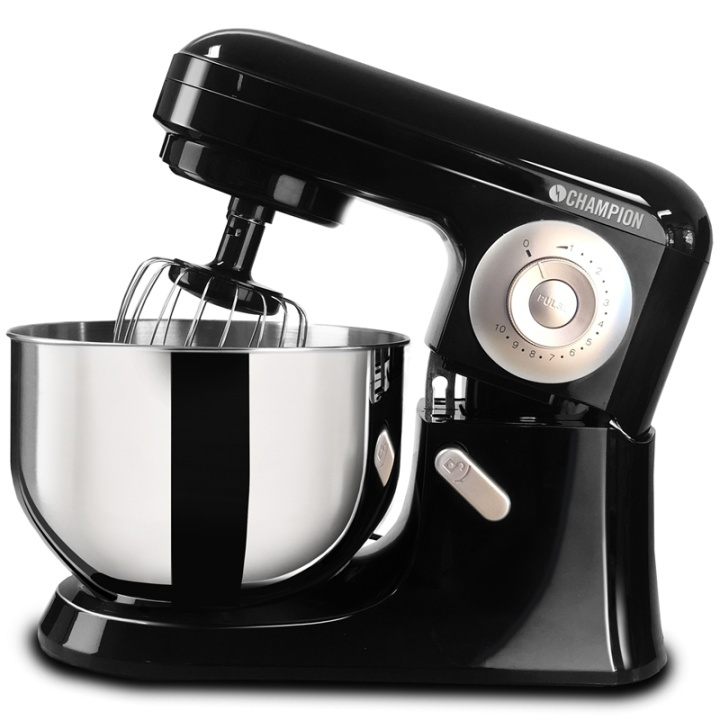 Champion Köksmaskin 5L 700W KA200 Svart i gruppen HEM, HUSHÅLL & TRÄDGÅRD / Hushållsmaskiner / Matberedare & Köksassistenter / Köksassistenter & Tillbehör hos TP E-commerce Nordic AB (38-66422)
