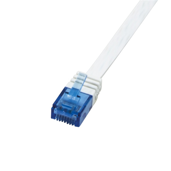 LogiLink Patchkabel Flat Cat6 U/UTP 15m i gruppen DATORER & KRINGUTRUSTNING / Datorkablar / Nätverkskablar / Cat6 hos TP E-commerce Nordic AB (38-66579)