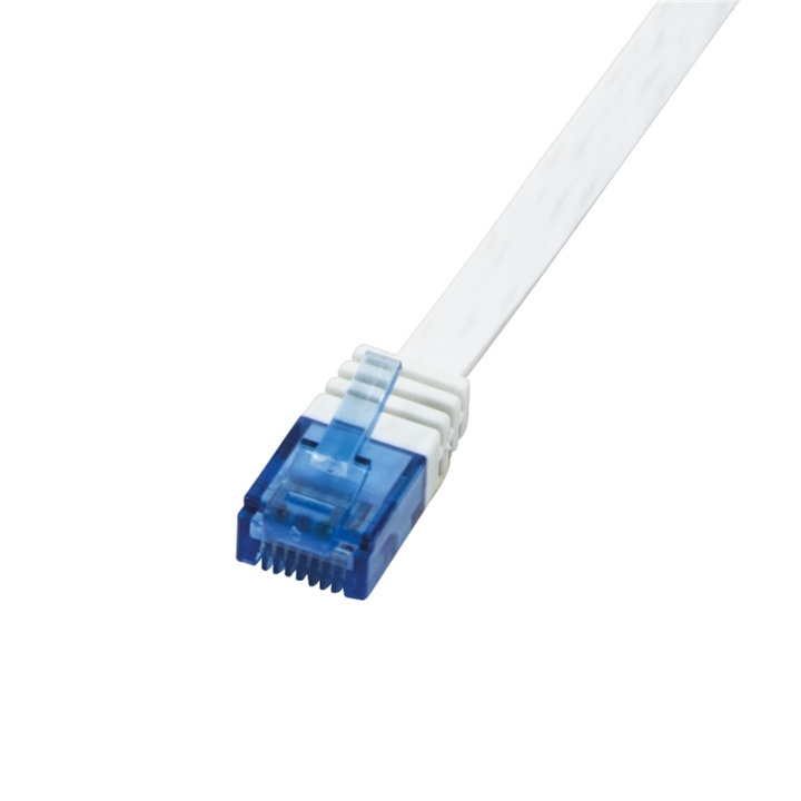 LogiLink Patchkabel Flat Cat6 U/UTP 5m i gruppen DATORER & KRINGUTRUSTNING / Datorkablar / Nätverkskablar / Cat6 hos TP E-commerce Nordic AB (38-66582)