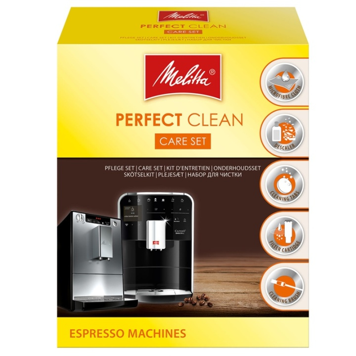 Melitta Espresso Perfekt Clean CareSet i gruppen HEM, HUSHÅLL & TRÄDGÅRD / Hushållsmaskiner / Kaffemaskiner & Tillbehör / Espressomaskiner hos TP E-commerce Nordic AB (38-66613)