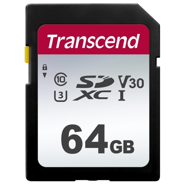 Transcend SDXC 64GB UHS-I U1 (R95/W45) i gruppen HEMELEKTRONIK / Lagringsmedia / Minneskort / SD/SDHC/SDXC hos TP E-commerce Nordic AB (38-66827)