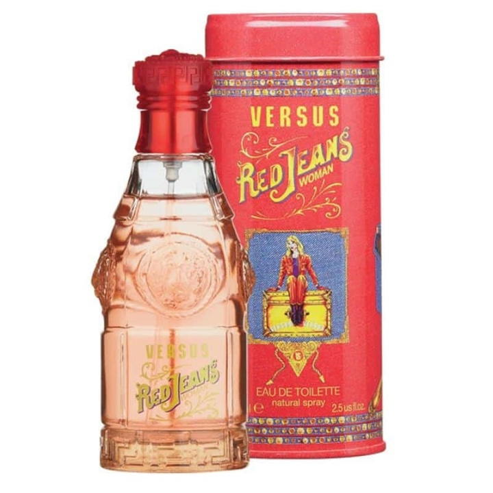 Versace Red Jeans Edt 75ml i gruppen SKÖNHET & HÄLSA / Doft & Parfym / Parfym / Parfym för henne hos TP E-commerce Nordic AB (38-67381)