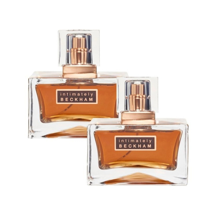 David Beckham 2-pack David Beckham Intimately For Him Edt 75ml i gruppen SKÖNHET & HÄLSA / Doft & Parfym / Parfym / Parfym för honom hos TP E-commerce Nordic AB (38-67438)