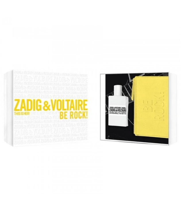 Giftset Zadig & Voltaire This Is Her Edp 50ml + Pouch i gruppen SKÖNHET & HÄLSA / Doft & Parfym / Parfym / Parfymboxar hos TP E-commerce Nordic AB (38-67619)