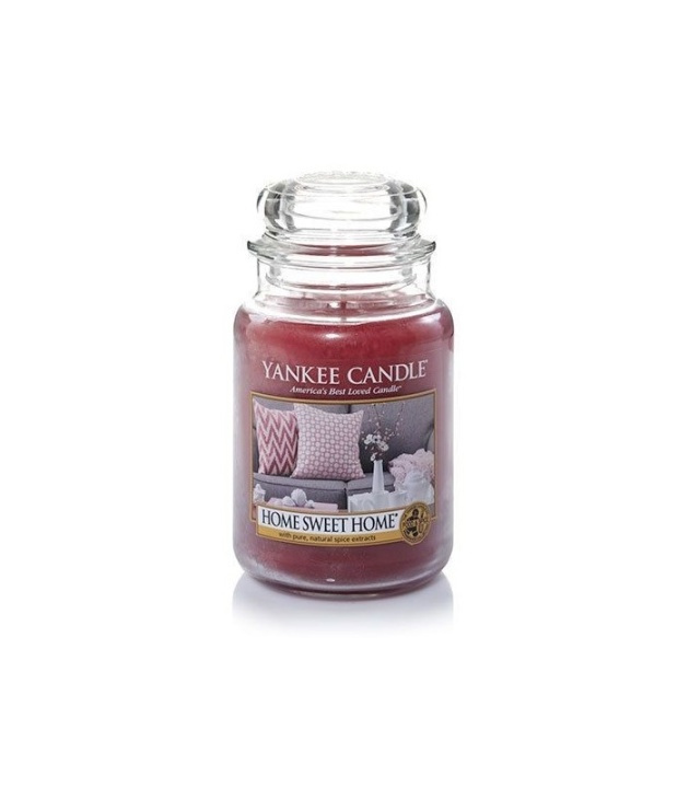 Yankee Candle Classic Large Jar Home Sweet Home Candle 623g i gruppen SKÖNHET & HÄLSA / Doft & Parfym / Övrig doft / Doftljus hos TP E-commerce Nordic AB (38-67636)