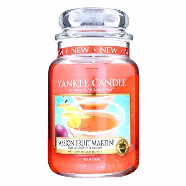 Yankee Candle Classic Large Jar Passion Fruit Martini 623g i gruppen SKÖNHET & HÄLSA / Doft & Parfym / Övrig doft / Doftljus hos TP E-commerce Nordic AB (38-67643)