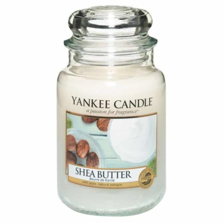 Yankee Candle Classic Large Jar Shea Butter Candle 623g i gruppen SKÖNHET & HÄLSA / Doft & Parfym / Övrig doft / Doftljus hos TP E-commerce Nordic AB (38-67648)