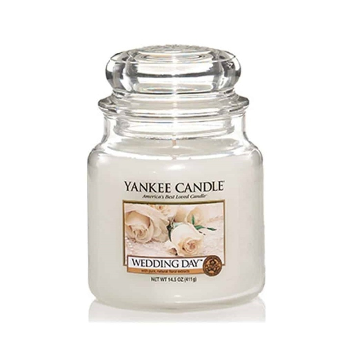 Yankee Candle Classic Medium Jar Wedding Day Candle 411g i gruppen SKÖNHET & HÄLSA / Doft & Parfym / Övrig doft / Doftljus hos TP E-commerce Nordic AB (38-67684)