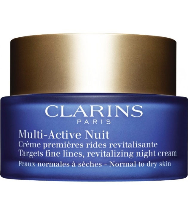 Clarins Multi-Active Night Cream Normal To Dry Skin 50ml i gruppen SKÖNHET & HÄLSA / Hudvård / Ansiktsvård / Ansiktskräm hos TP E-commerce Nordic AB (38-67719)