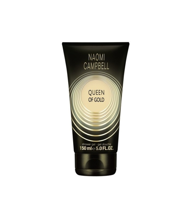 Naomi Campbell Queen Of Gold Shower Gel 150ml i gruppen SKÖNHET & HÄLSA / Hudvård / Kroppsvård / Bad & Duschcreme hos TP E-commerce Nordic AB (38-67798)